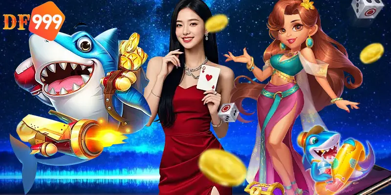 Bắn cá DF999 là trò chơi thuộc nhóm game arcade trực tuyến